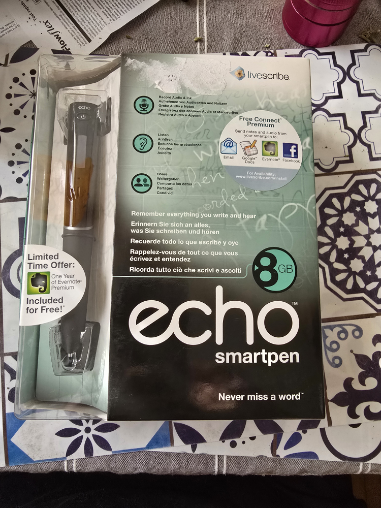 echo 8 smart pen