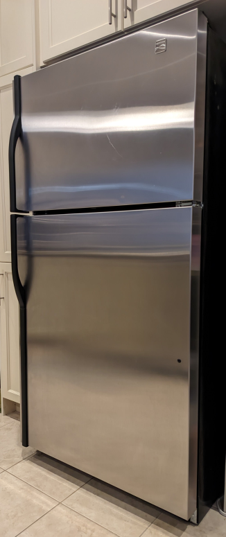 Kenmore 33 inch Stainless Steel Refrigerator 21.9 cu ft - photo 2