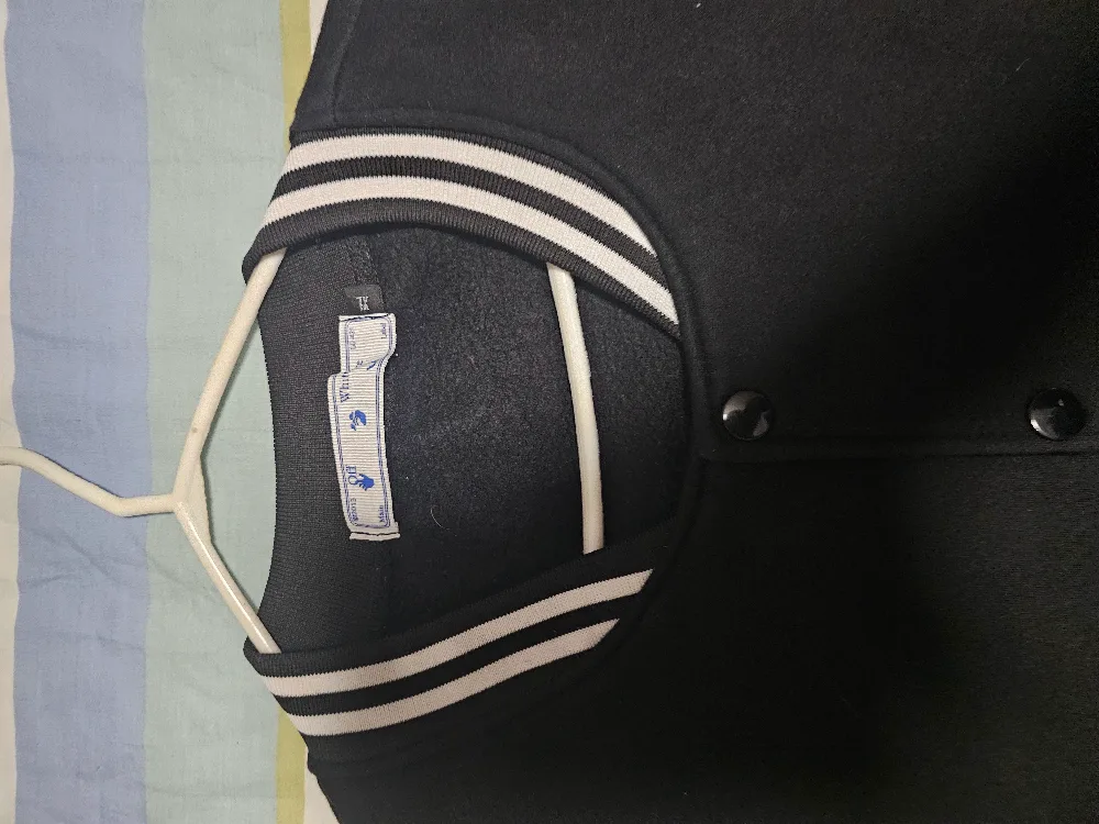 Off-White Black and White Baseball Jacket image indicator(2)