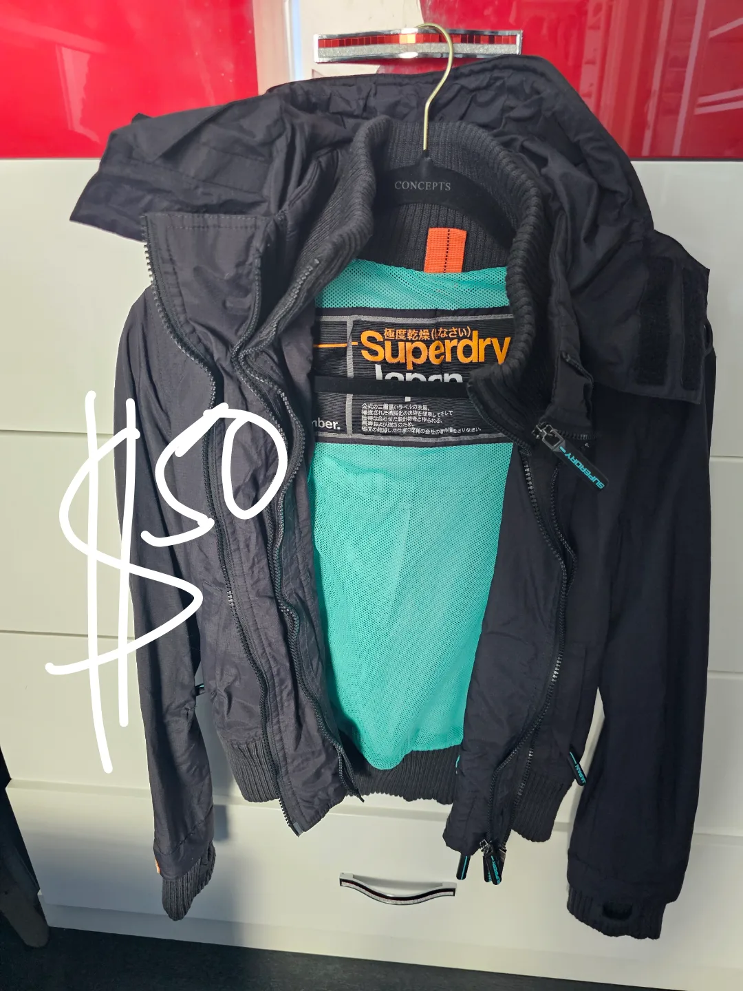 A Jacket- Superdry and lululemon clothes. image indicator(2)