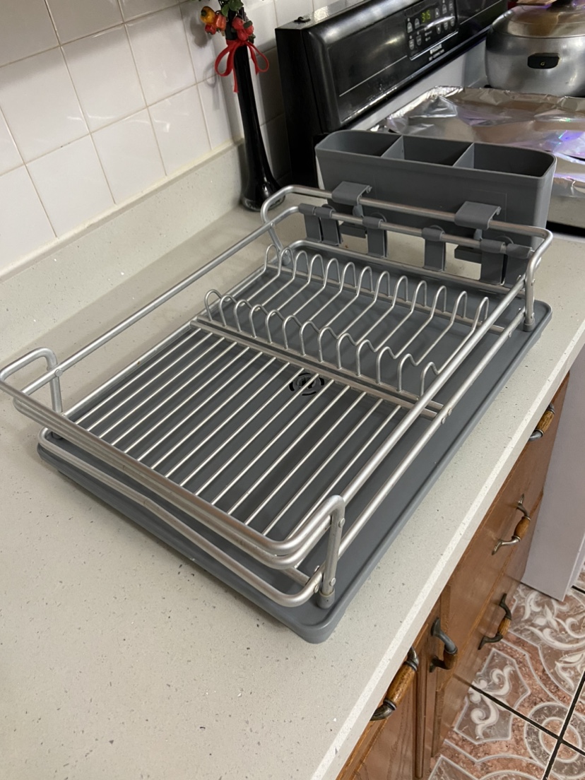 Dish Drying Rack with Drainboard - photo 3