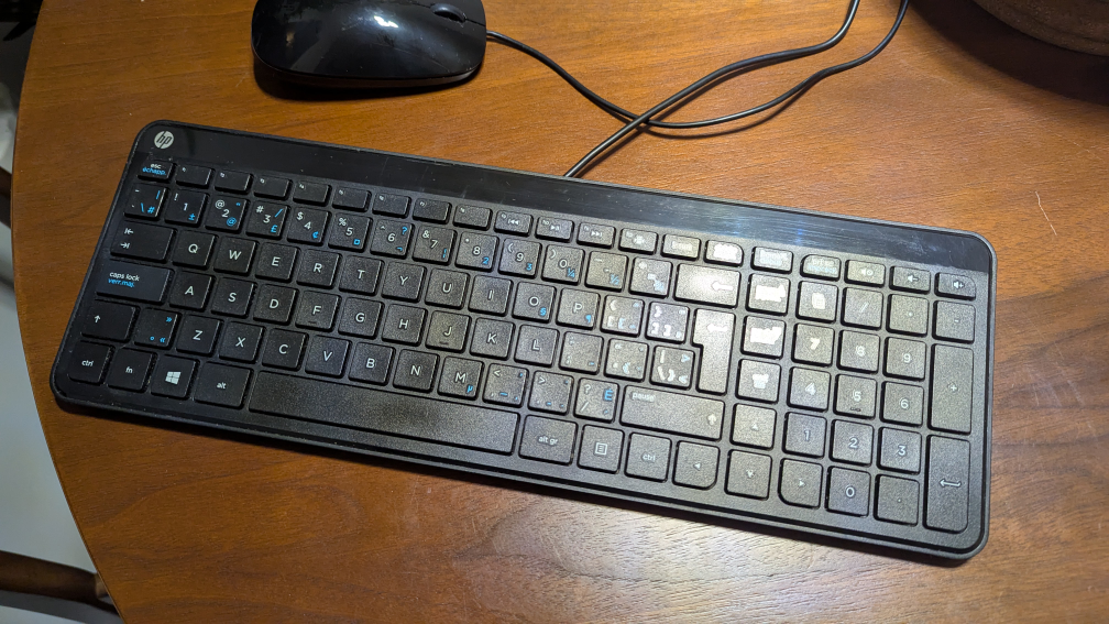 HP Wired Keyboard and Mouse Combo - photo 3