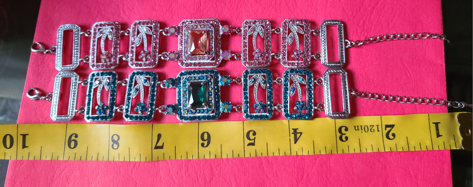 Crystal  Bracelet - Turquoise & Green - photo 5