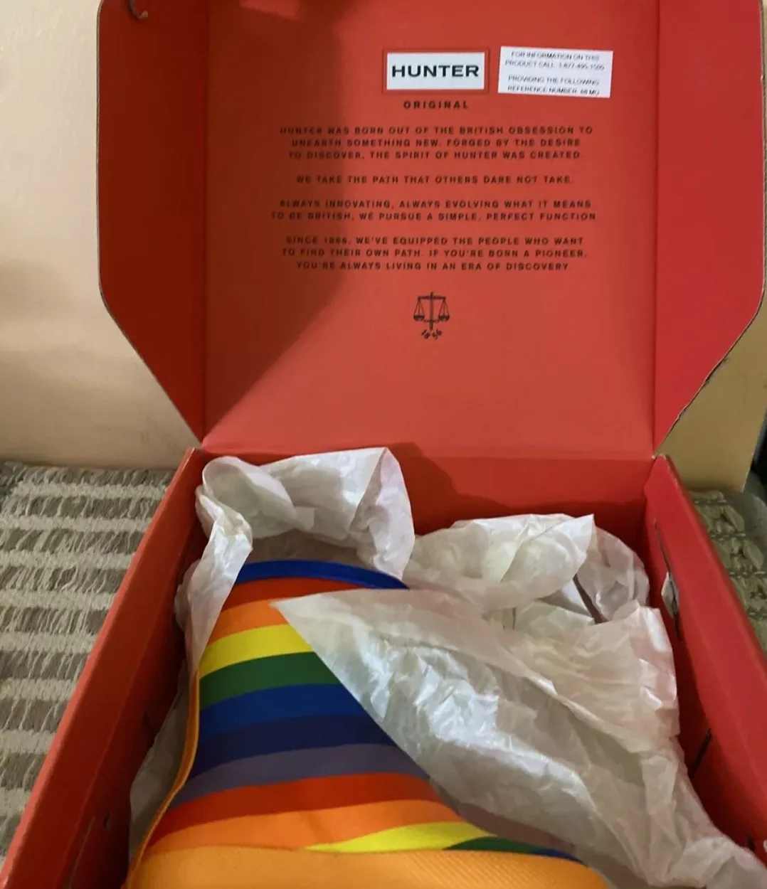 Toddler / kids hunter boots image indicator(3)