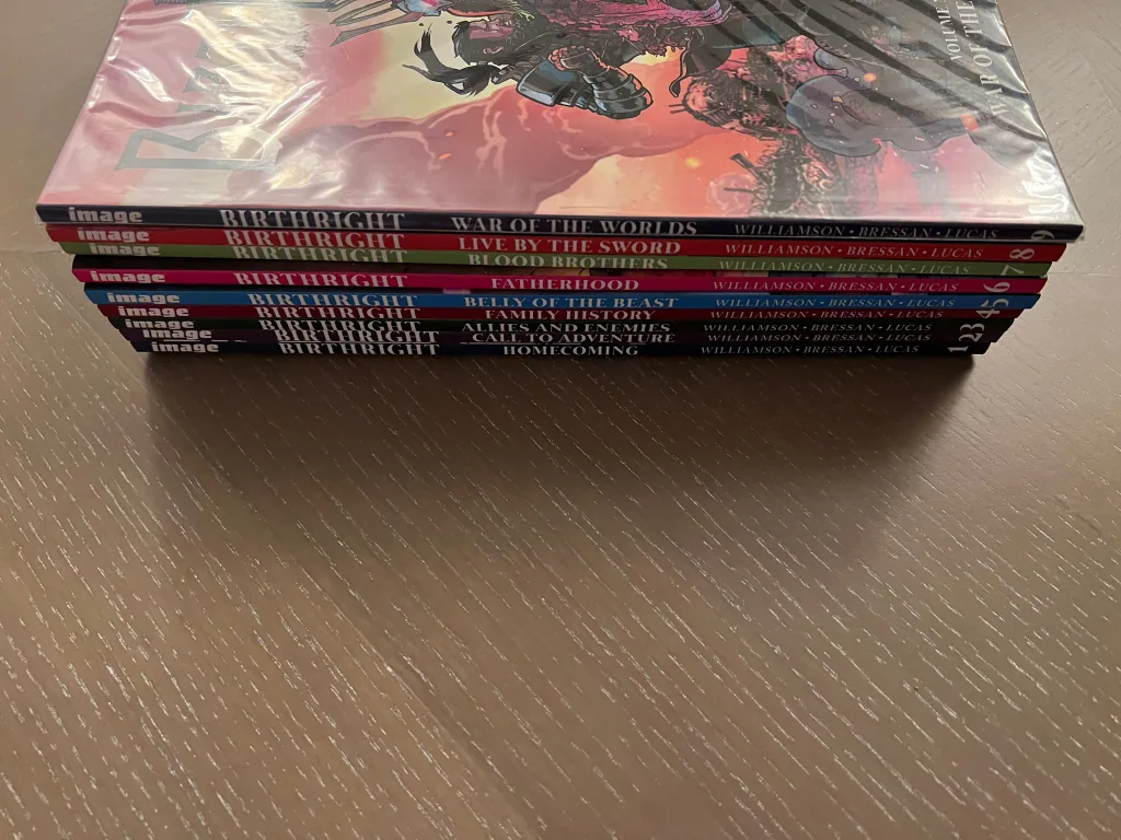 Birthright TPBs Volume 1-9 image indicator(3)