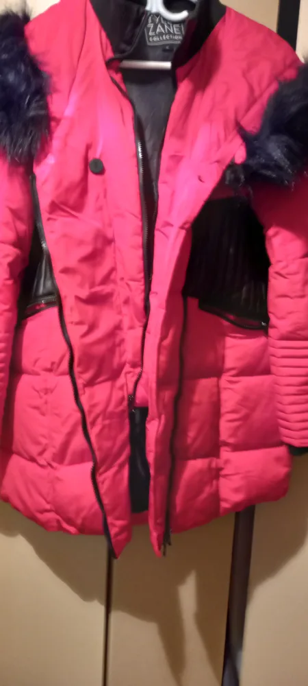 Red&black  Winter Jacket image indicator(4)