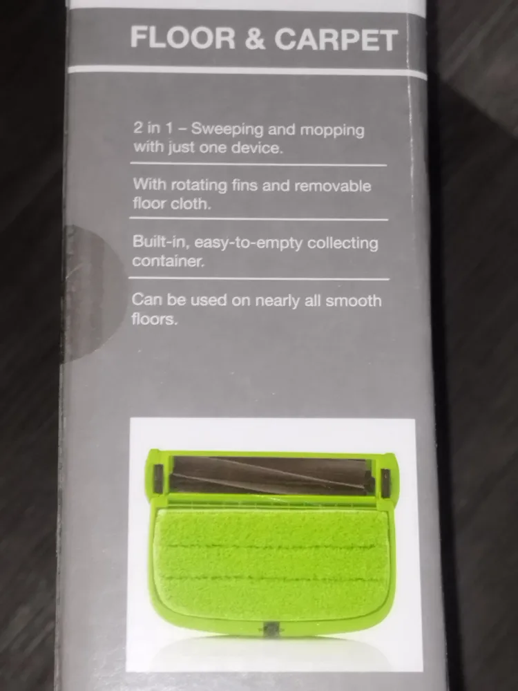 Pick & Shine 2 in 1 Floor & Carpet Sweeper image indicator(4)