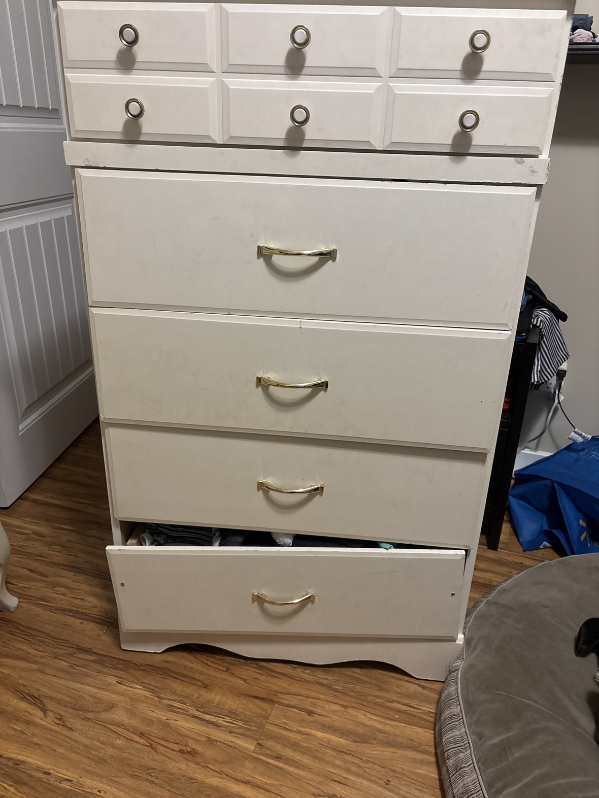 White dresser