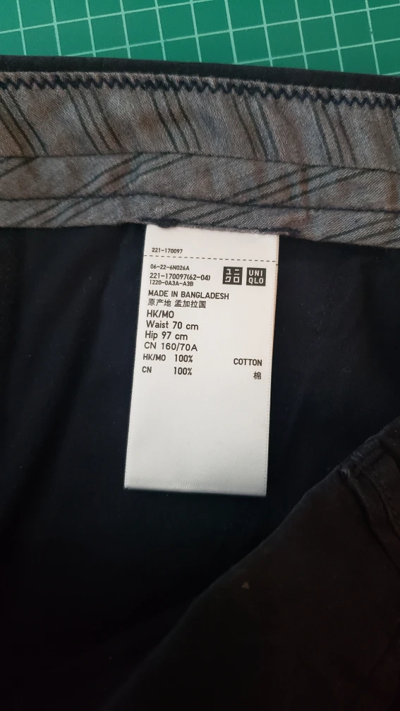 Women's UNIQLO Navy Blue Cotton Shorts Size M - photo 3