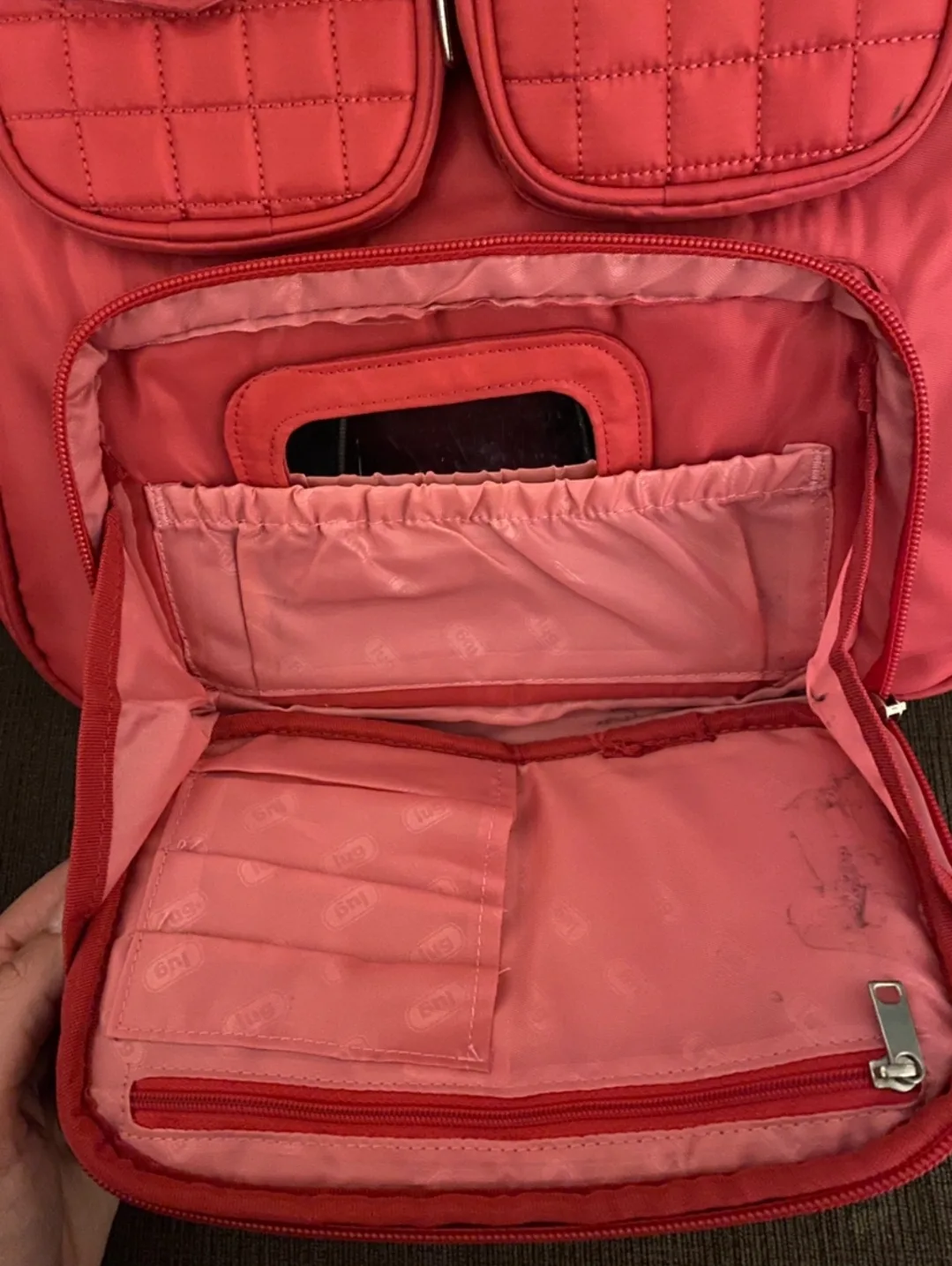 Lug puddle jumper bag - hot pink image indicator(3)