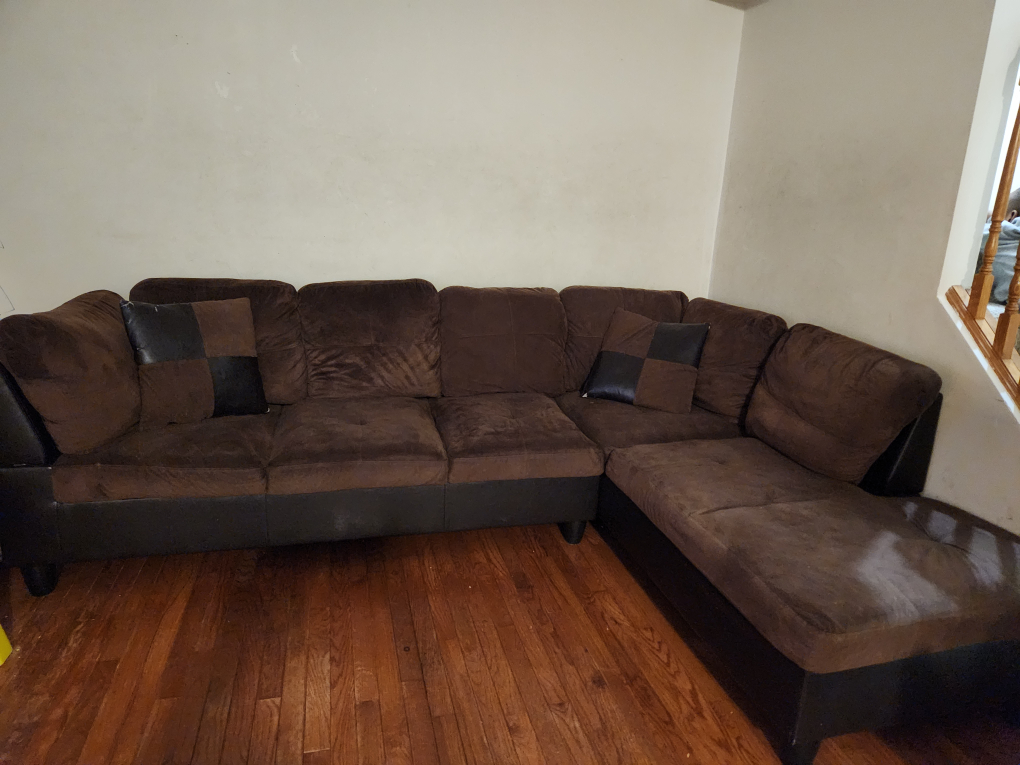 Brown Sectional Sofa