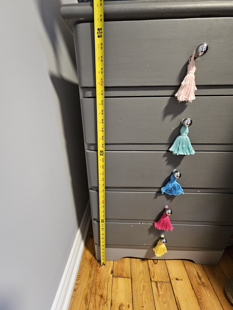 Five-Drawer Dresser with Colorful Tassels - photo 5