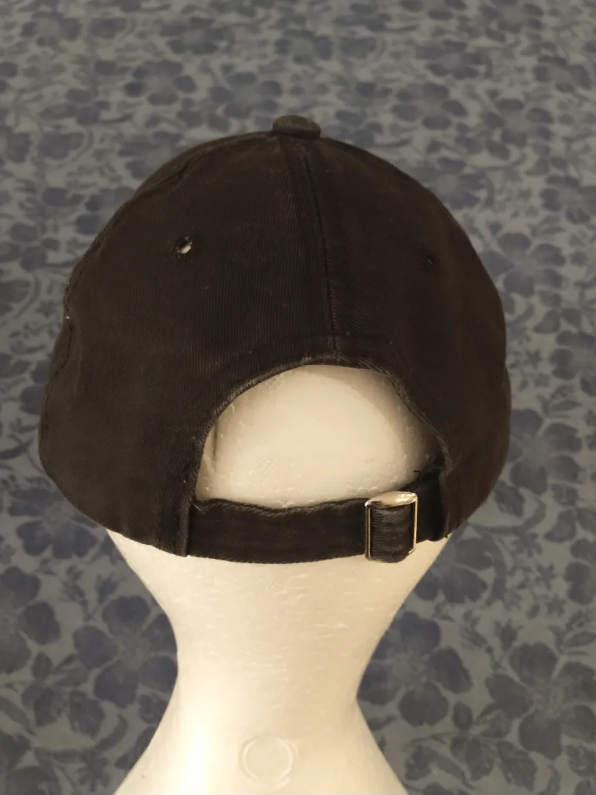 Japanese writing black baseball cap image indicator(2)