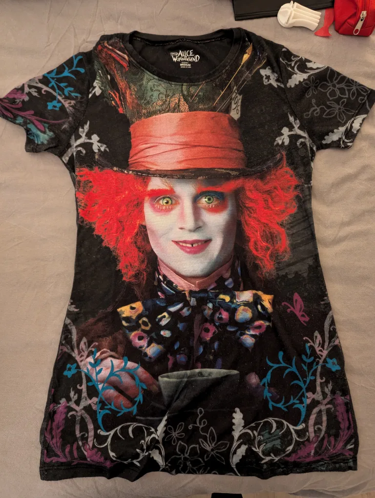 Alice in Wonderland Mad Hatter T-Shirt thumbnail