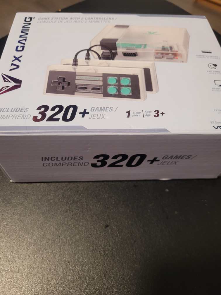 VX Gaming 320+ Games Retro Console