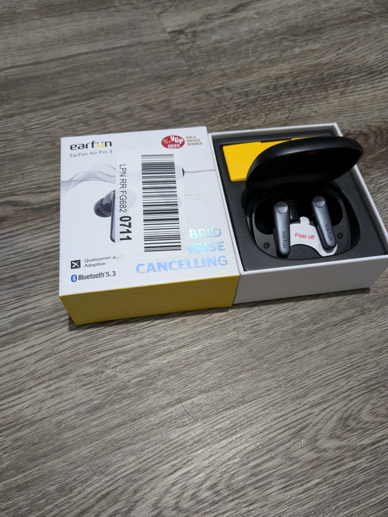 EarFun Air Pro 3 Wireless Earbuds with Hybrid Noise Cancellation