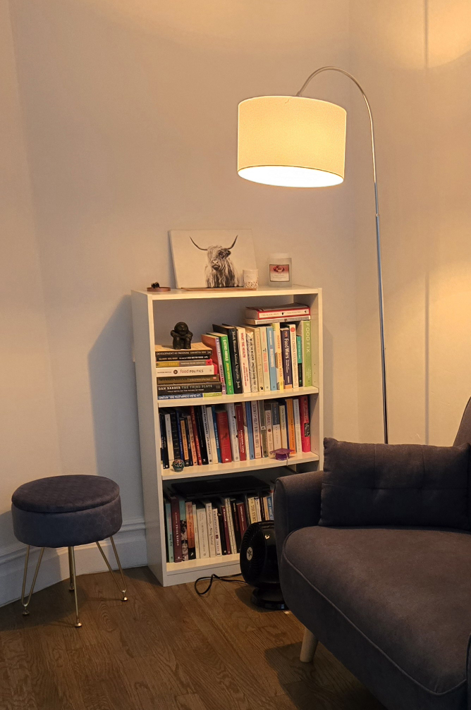 White 3-Shelf Bookcase