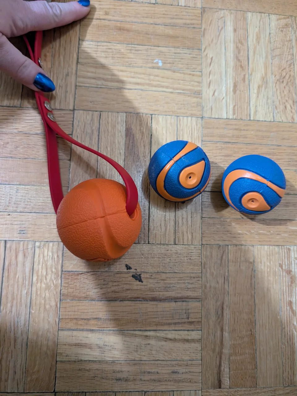 2 small chuck it balls  - small dog toy image indicator(2)