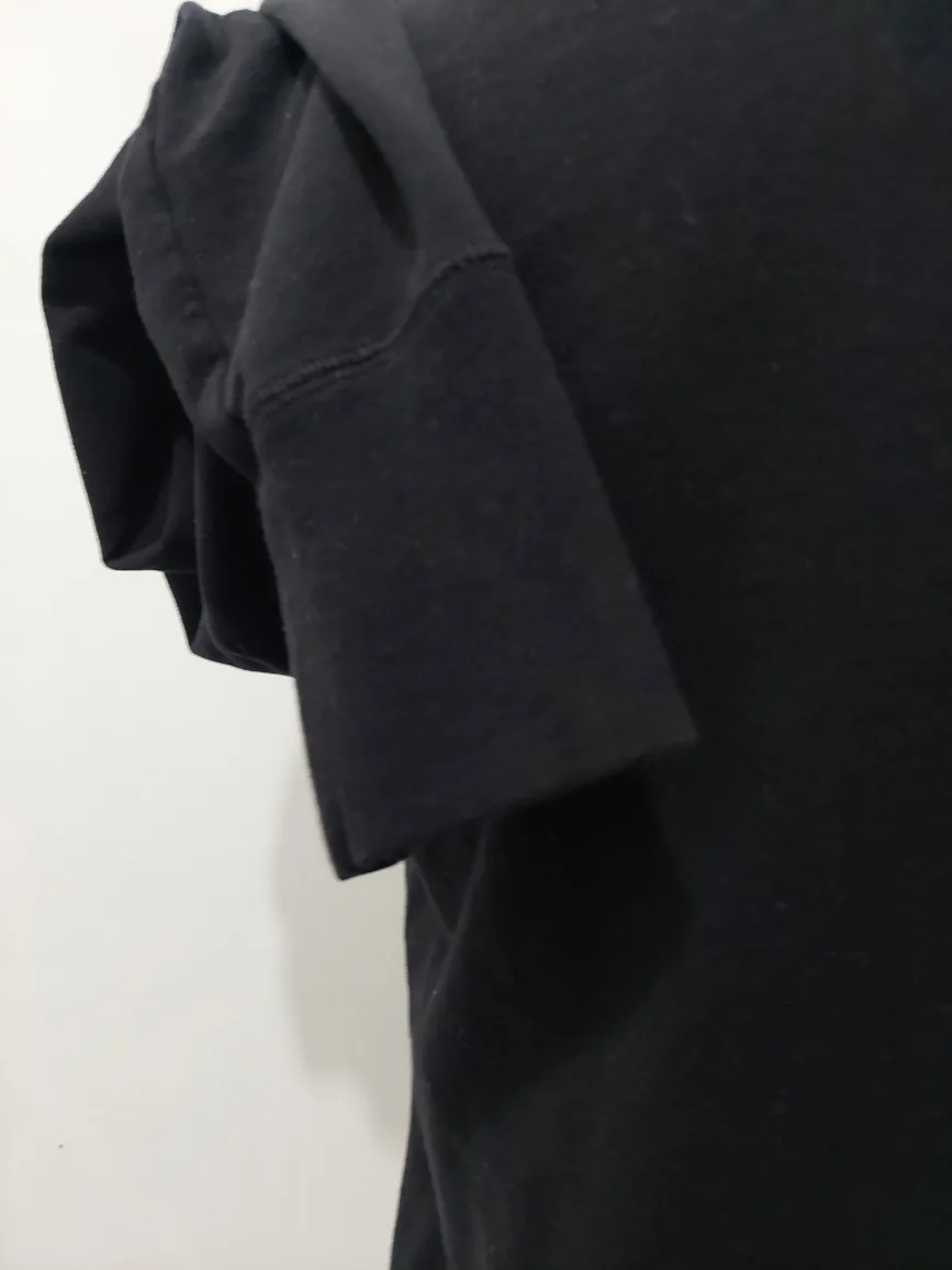 Chico's Zenergy Black V-Neck Long Sleeve Top - Size 8/10 image indicator(5)