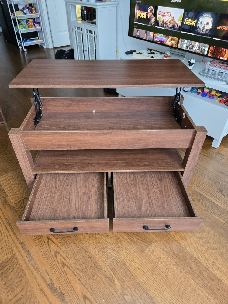 Lift Top Coffee Table with Storage