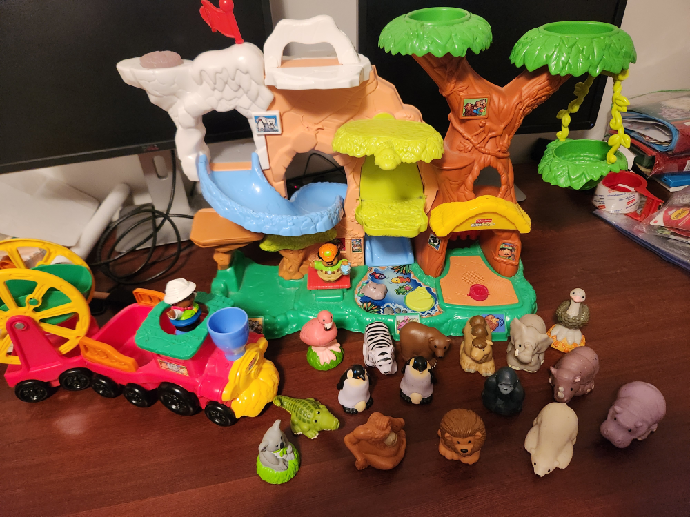 Little People Zoo Playset