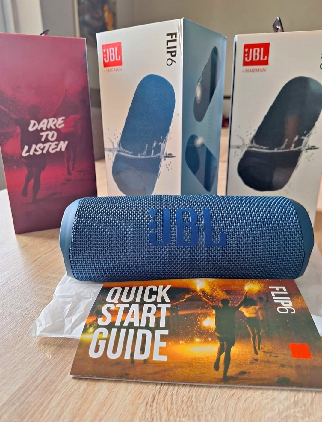 JBL Flip 6 Portable Bluetooth Speaker - Blue