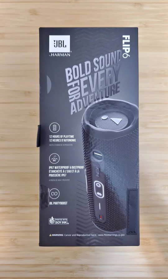 JBL Flip 6 Portable Bluetooth Speaker - Blue - photo 2