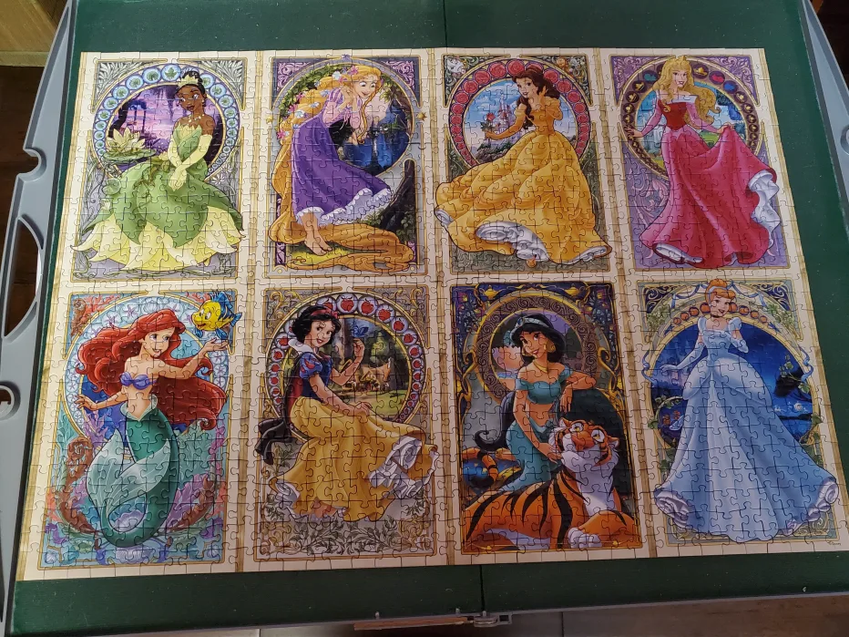 RAVENSBURGER DISNEY PRINCESS PUZZLE image indicator(2)