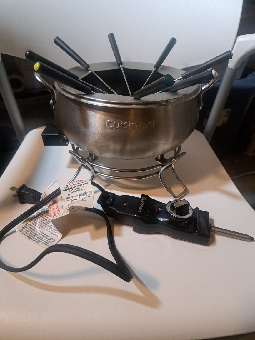Cuisinart Stainless Steel Fondue Set