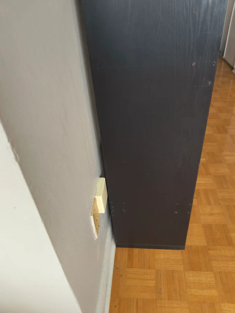 Black Bookcase with Unique Design image indicator(4)