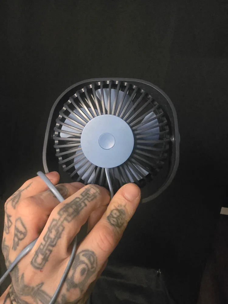 USB mini desk fan image indicator(3)