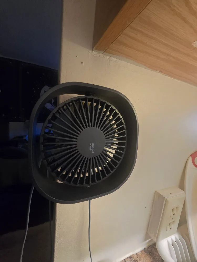 USB mini desk fan image indicator(5)