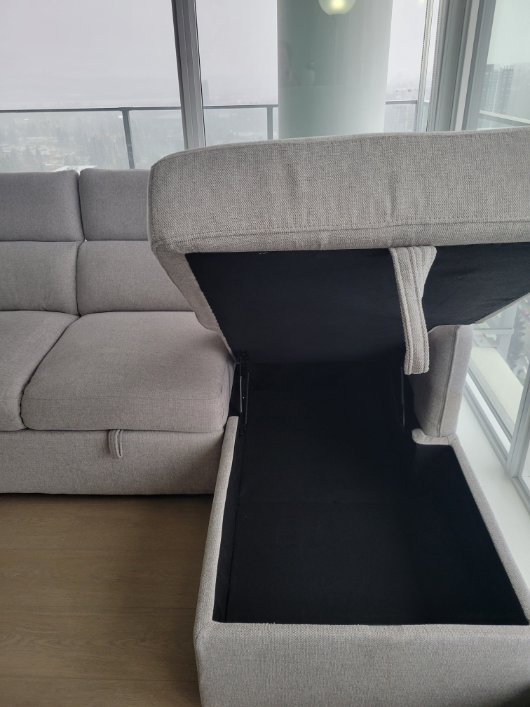 Ashley Sectional Sofa (Sofabed) adjustable headrest - photo 5
