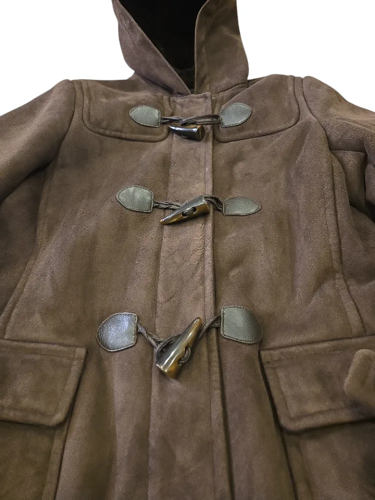 U.G.I.Z Brown Hooded Toggle Coat image indicator(2)
