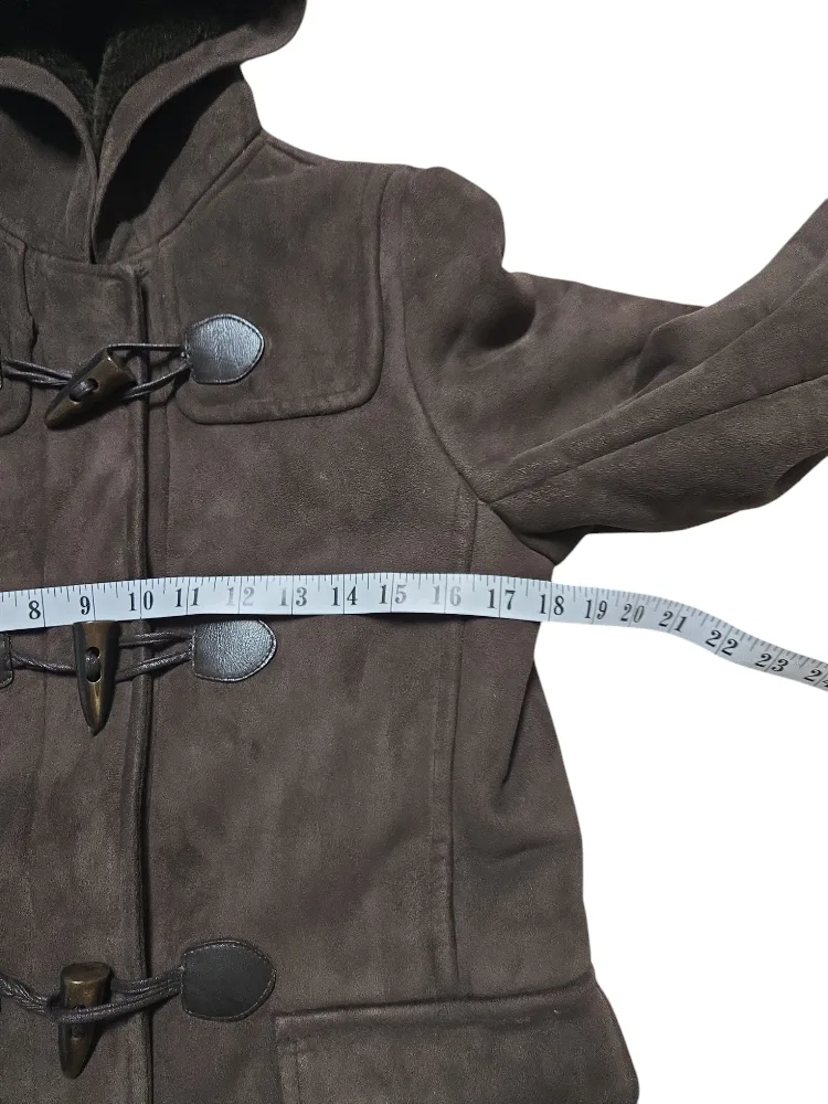 U.G.I.Z Brown Hooded Toggle Coat image indicator(7)