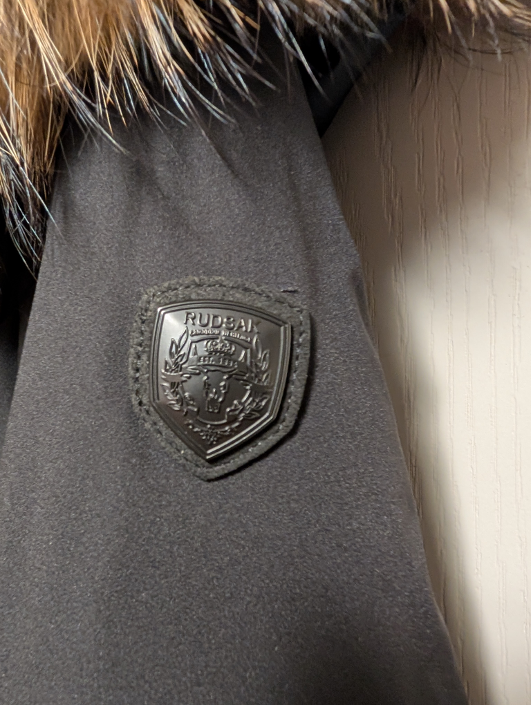 Rudsak Women's Black Fur-Trimmed Down-Filled Parka with Belt - photo 3