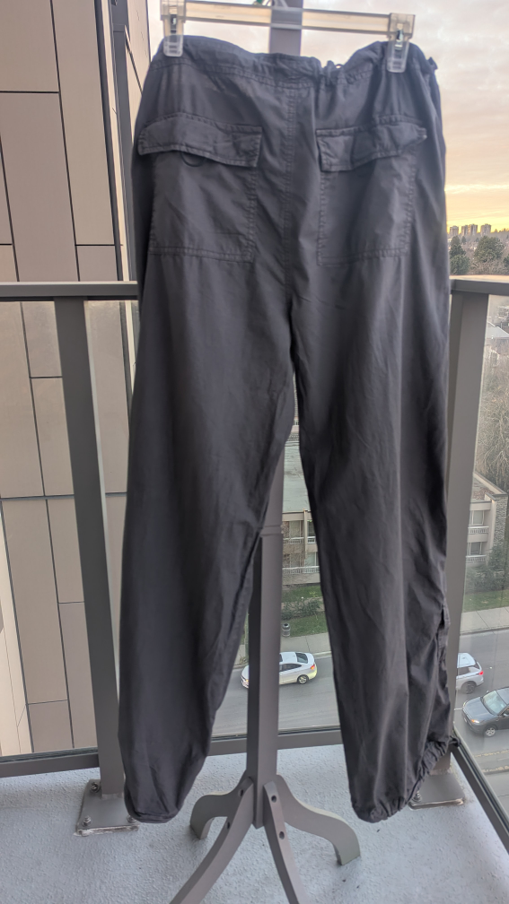 2 Garage Women's Pants - Size L - Dark Grey and Olive Green - photo 2