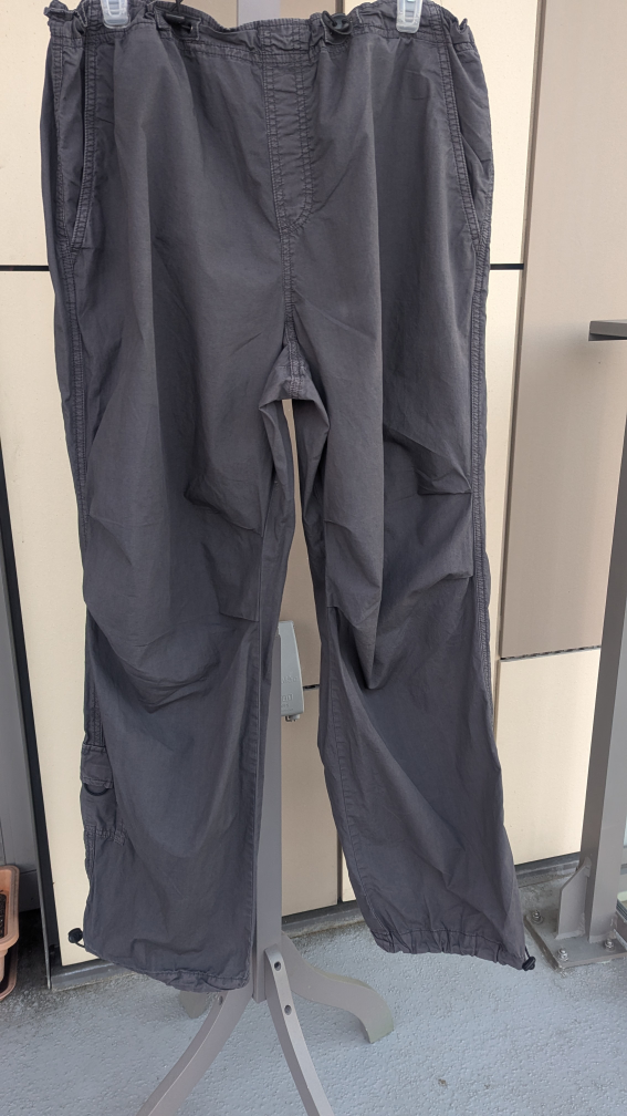 2 Garage Women's Pants - Size L - Dark Grey and Olive Green
