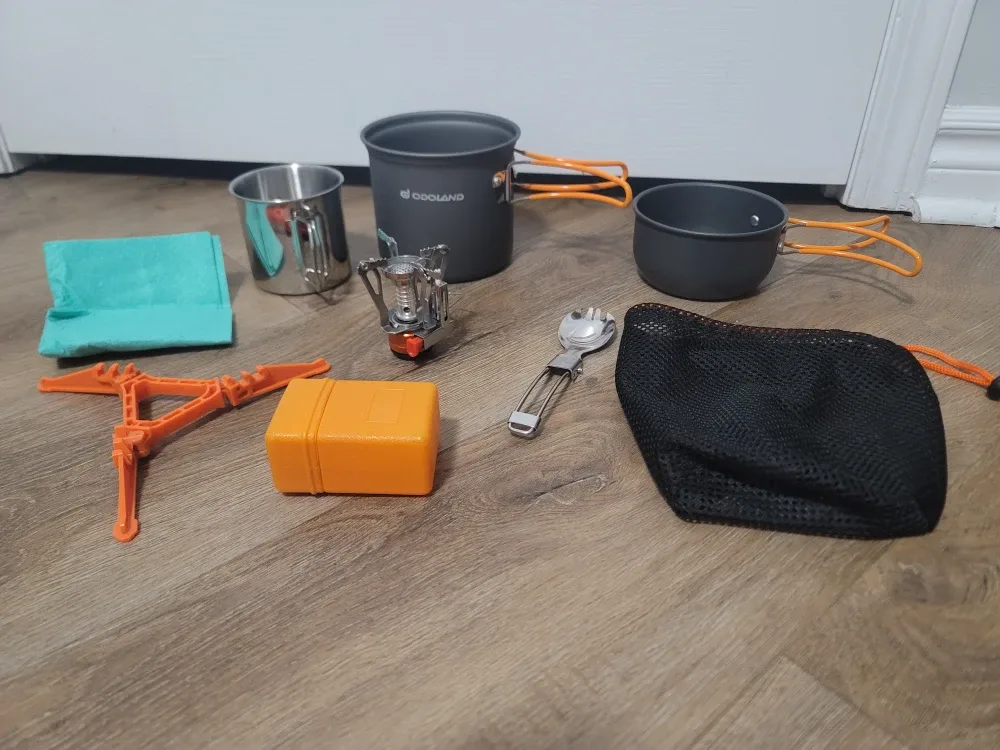 ODOLAND Camping Cookware Set