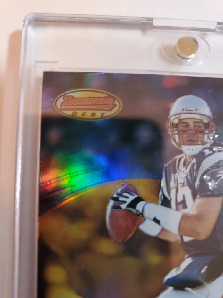 Tom Brady 2002 Bowmans Best NFL Card image indicator(2)