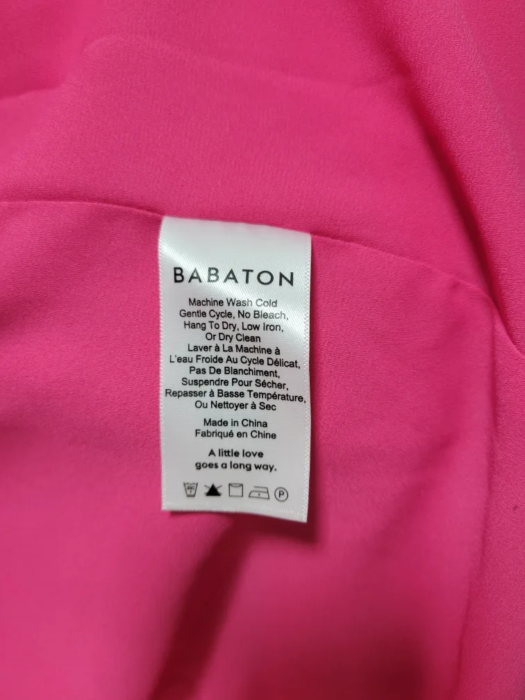 Babaton Pink Wrap Dress image indicator(4)
