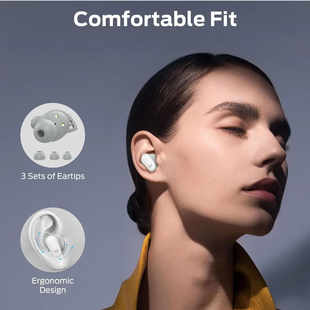 Monster N-Lite 206 Wireless Earbuds - White image indicator(4)