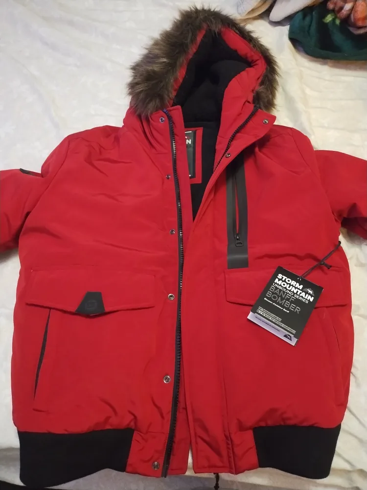 Men's Red Storm Mountain Bomber Jacket image indicator(3)