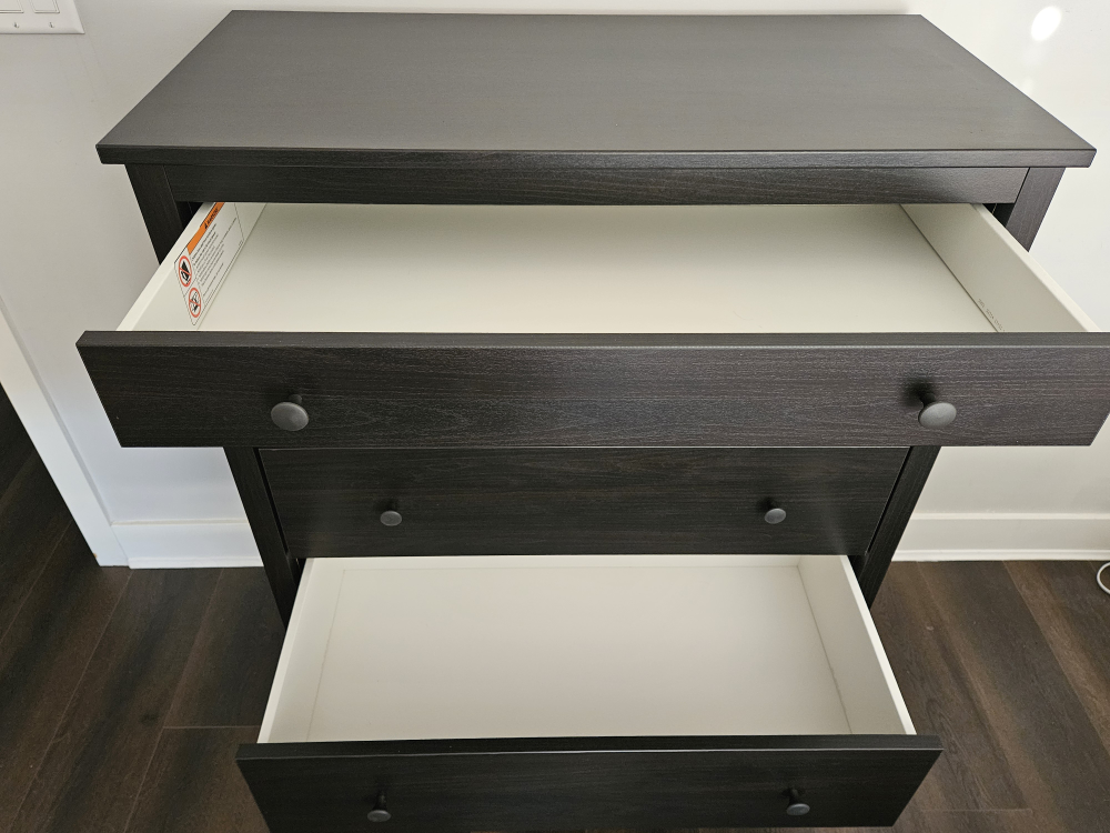 IKEA MALM 5-drawer Chest - Dark Brown - photo 4