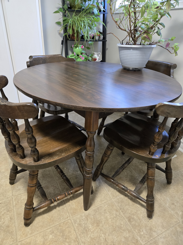 Solid Wood Dining Set kitchen table