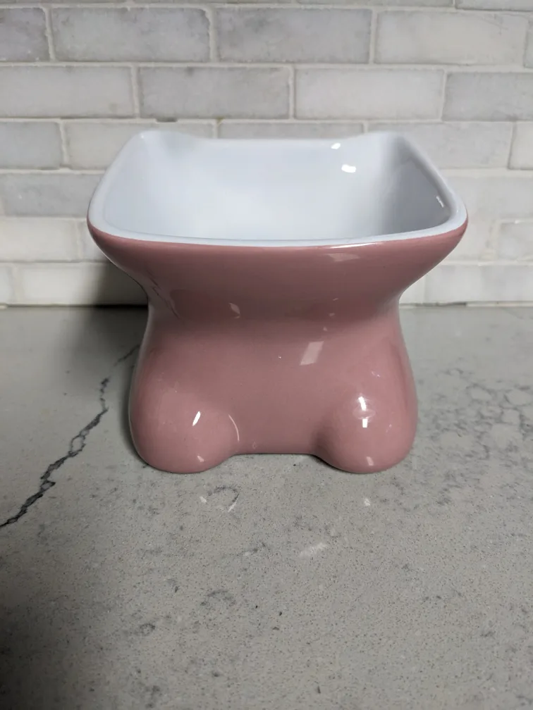 NEW Klippo Dog PJs M + Pink ceramic bowl image indicator(4)