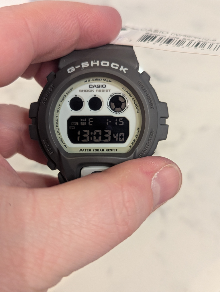 Casio G-Shock DW-6900HD-8 Watch - photo 3