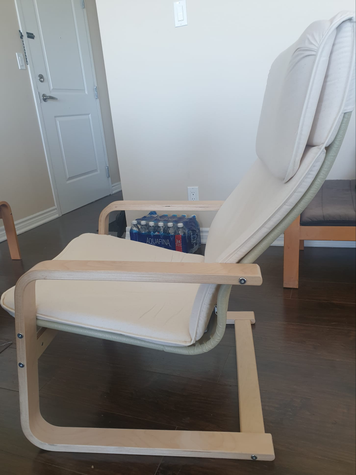 IKEA STRANDMON Wing Chair - Off-White - photo 4