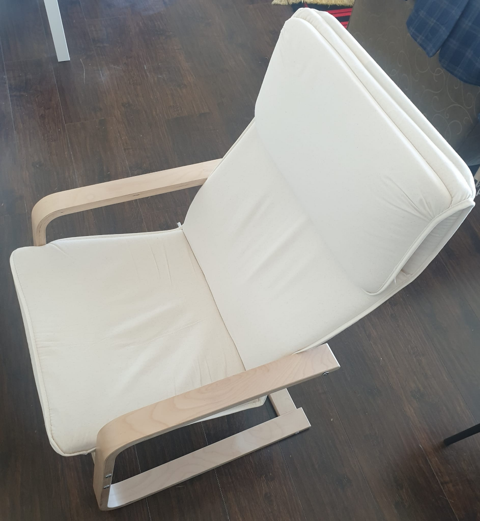 IKEA STRANDMON Wing Chair - Off-White - photo 5