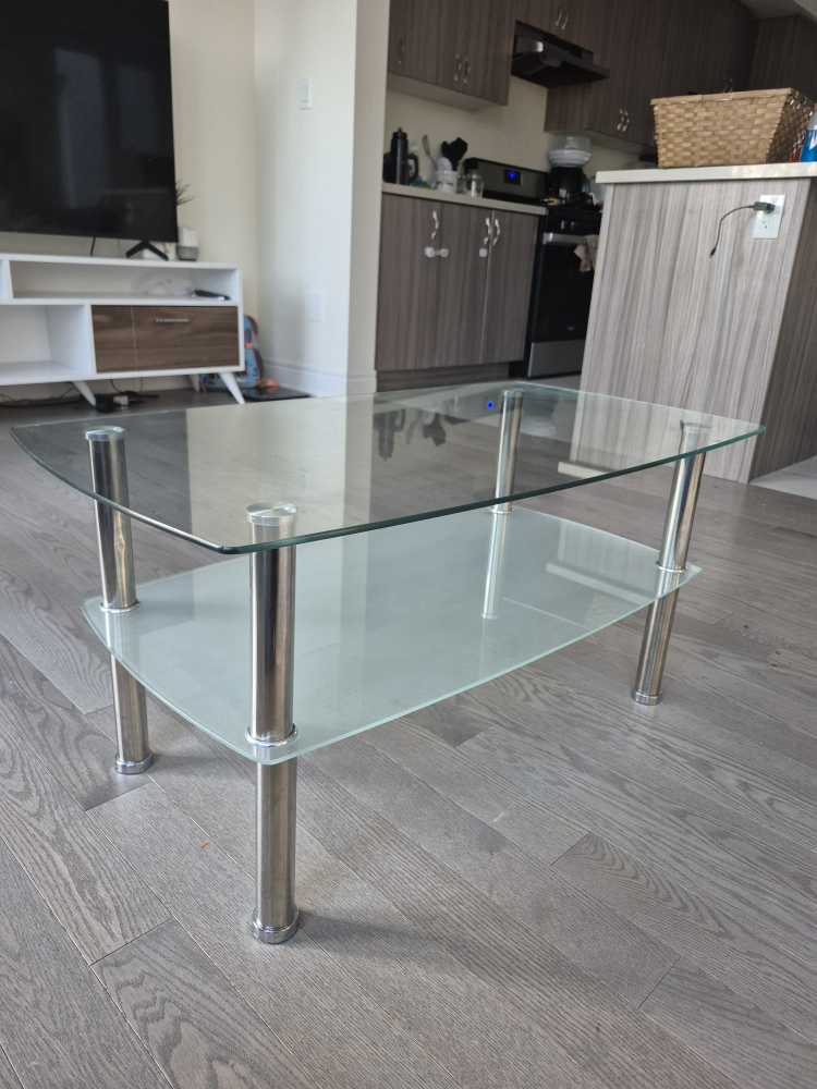 Glass Coffee Table - photo 2